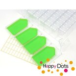 Diamond Painting Sortierbox 64 Fächer mit Schüttelschalen