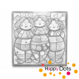 DOT Painting Dicke Damen 05 - Pop Art