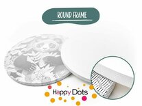 DOT Painting Chat avec fleurs - Pers