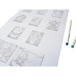 DOT Painting Malbuch Große Dicke Damen A3 (30x40cm)