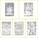 DOT Painting Malbuch Weihnachtsfeier