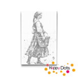 DOT Painting Typisch Niederländisch - Bäuerin