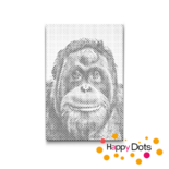 DOT Painting Wildlife - Chimpansee