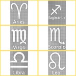 DOT Painting Malbuch Sternzeichen, 24 Seiten!