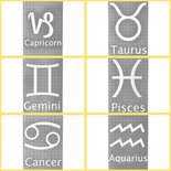 DOT Painting Malbuch Sternzeichen, 24 Seiten!