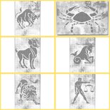 DOT Painting Malbuch Sternzeichen, 24 Seiten!