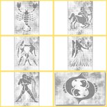 DOT Painting Malbuch Sternzeichen, 24 Seiten!