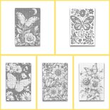 DOT Painting Coloring Book Flowers with Butterflies