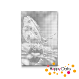 DOT Painting Bloemen met Vlinders 04