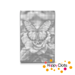 DOT Painting Bloemen met Vlinders 05