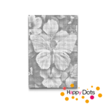 DOT Painting Bloemen met Vlinders 08