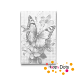 DOT Painting Bloemen met Vlinders 13