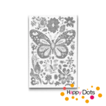 DOT Painting Bloemen met Vlinders 15