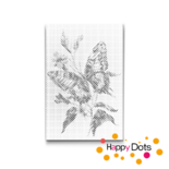 DOT Painting Bloemen met Vlinders 19