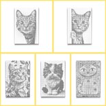 DOT Painting Kleurboek Katten