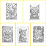 DOT Painting Kleurboek Katten