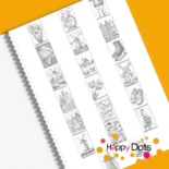 DOT Painting Malbuch Typisch Holländisch