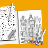 DOT Painting Malbuch Typisch Holländisch