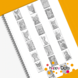 DOT Painting Kleurboek Katten