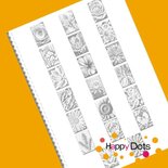 DOT Painting Blumen Malbuch