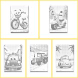 DOT Painting Kleurboek Transport