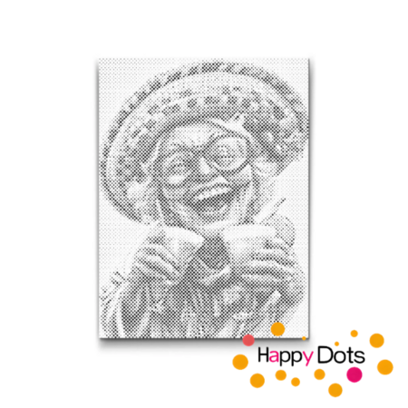 Peinture DOT Grand-mères folles 07