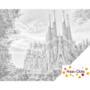 DOT Painting Sagrada Familia