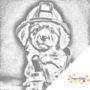 DOT Painting Brandweer Puppy