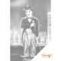 DOT Painting Charlie Chaplin in de stad
