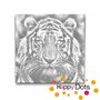 DOT Painting Portrait Tigre