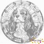 DOT Painting Hond - Cavalier King Charles Spaniel