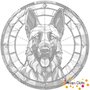 DOT Painting Dog - Belgian Shepherd