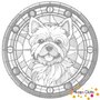 DOT Painting Dog - Australian Terrier