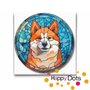 Diamond Painting Hond - Akita