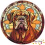 Schilderen op nummer Hond - Bordeaux Dog 