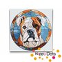 Schilderen op nummer Hond - Amerikaanse Bulldog