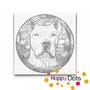DOT Painting Hond - Argentijnse Dog