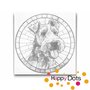DOT Painting Dog - Airedale Terrier