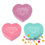 Ensemble de plateaux de secouage pour Diamond Painting en forme de cœur (3 pièces)
