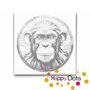 DOT Painting Monkey