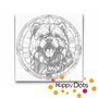 DOT Painting Hond - Chow Chow