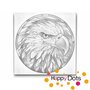 DOT Painting Eagle