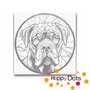 DOT Painting Dog - Cane Corso