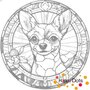 DOT Painting Dog - Chihuahua