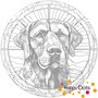 DOT Painting Dog - Chesapeake Bay Retriever