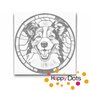 DOT Painting Dog - Collie