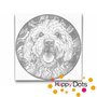 DOT Painting Dog - Cockapoo