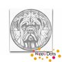 DOT Painting Dog - Bullmastiff