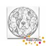 DOT Painting Hond - Amerikaanse Staffordshire Terrier