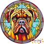 Schilderen op nummer Hond - Bullmastiff